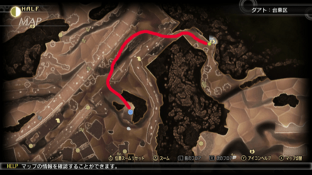 ミマン161のマップ