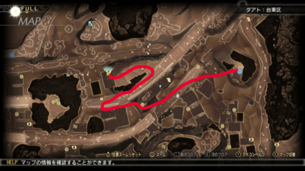 ミマン160のマップ