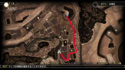 ミマン162のマップ