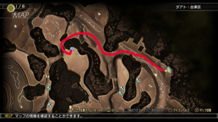 ミマン165のマップ