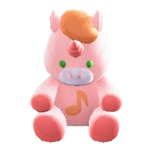 ゆめかわなユニコーンドールのオレンジの画像