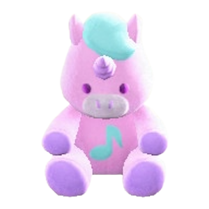 ゆめかわなユニコーンドール画像