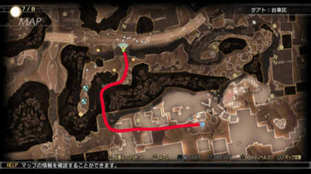 ミマン189のマップ