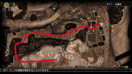 ミマン190のマップ