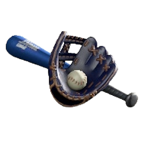 やきゅうセットのブルー＆ネイビーの画像