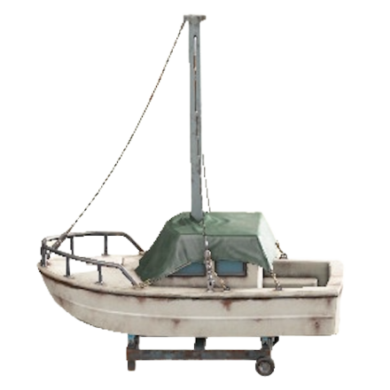 ヨットのダメージの画像