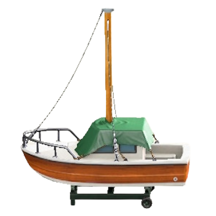 ヨットのブラウンの画像