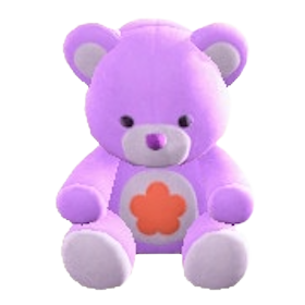 ゆめかわなベアードールのパープルの画像