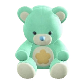 ゆめかわなベアードールのグリーンの画像