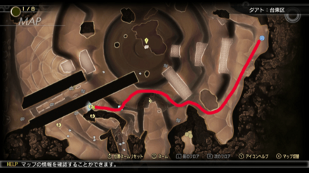 ミマン197のマップ