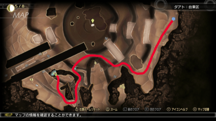 ミマン198のマップ