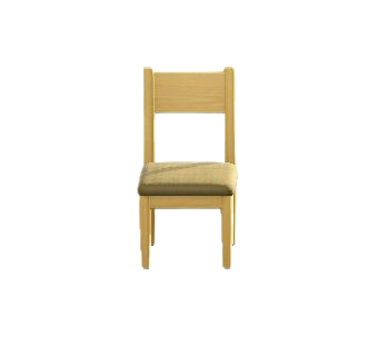 シンプルなチェア画像