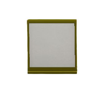 シンプルなローパネルのゴールドの画像