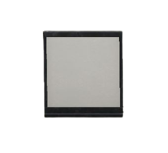 シンプルなローパネルのブラックの画像