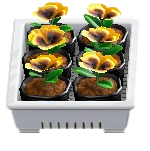 ポットなえセットのホワイトの画像