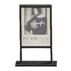 ポスタースタンドの写真展ポスターの画像