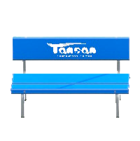 プラスチックのベンチのパターンDの画像