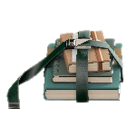 ブックバンドのダークグリーンの画像