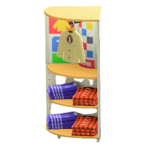 ふくのコーナーちんれつシェルフのキュートの画像