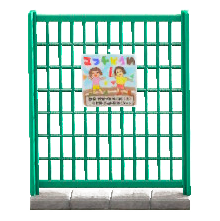 フェンスのイベント告知の画像