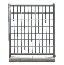 フェンスのシルバーの画像