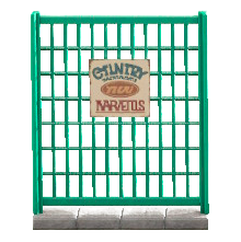 フェンスのヴィンテージの画像