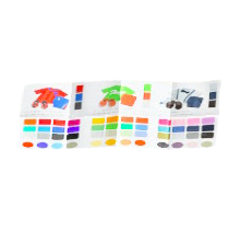 ひろげたしりょうのカラーサンプルの画像