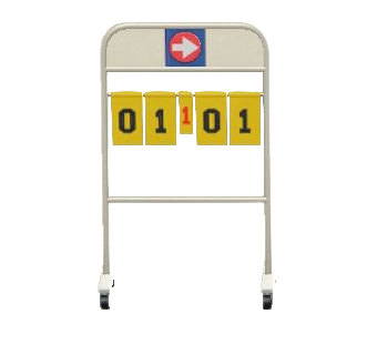 スコアボードのホワイトの画像