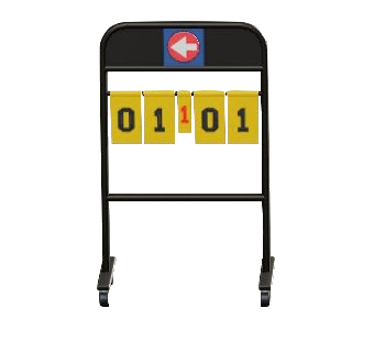 スコアボードのブラックの画像