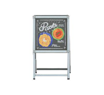 スタンドかんばんのシルバーの画像