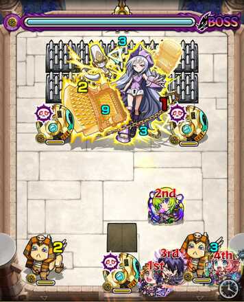 モンスト アイアンメイデンジャンヌ ボス1