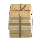 リサイクルペーパーの古書の画像