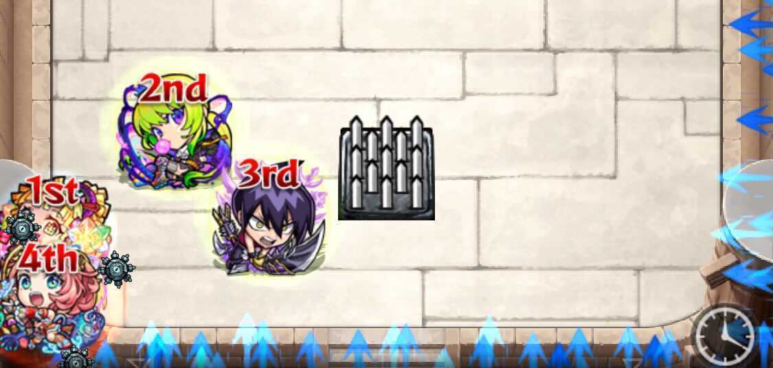 モンスト アイアンメイデンジャンヌ 減速壁