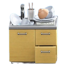 だらしないシンク画像