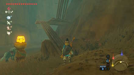 ブレワイのゲルドキャニオン失踪事件の画像