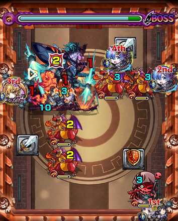 モンスト 栄冠の闘技場ベイトン山 ボス1