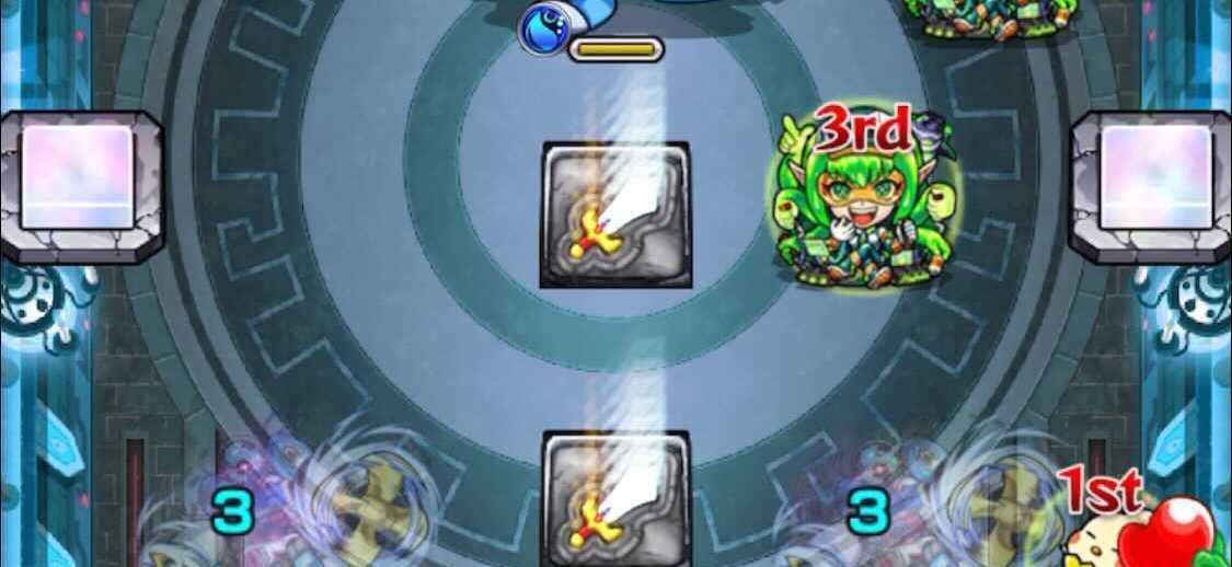 モンスト 栄冠の闘技場2-2 パネル