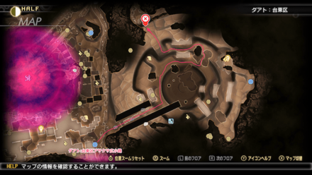 アサクサのマガツカの行き方マップ