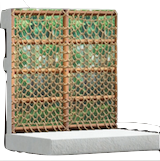 ロープネットのかべ画像