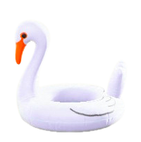 トリのうきわのホワイトの画像