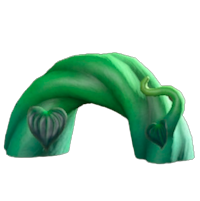 ツルのこしかけ画像