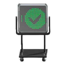 でんこうけいじばんのチェックマークの画像