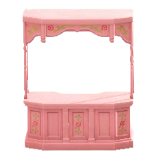 てんがいつきカウンターのピンクの画像