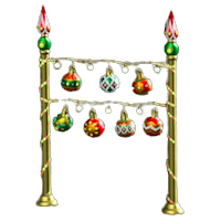 オーナメントのガーランド画像