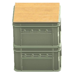 つまれたボトルクレートのグレーの画像