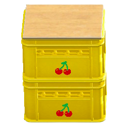 つまれたボトルクレートのさくらんぼの画像