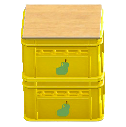 つまれたボトルクレートのナシの画像