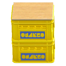 つまれたボトルクレートのブルーロゴの画像