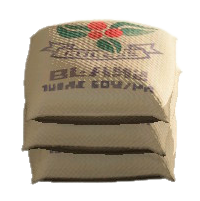 つまれたふくろの豆の画像