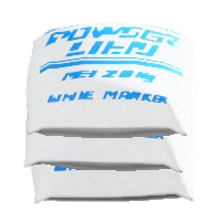 つまれたふくろの石灰の画像